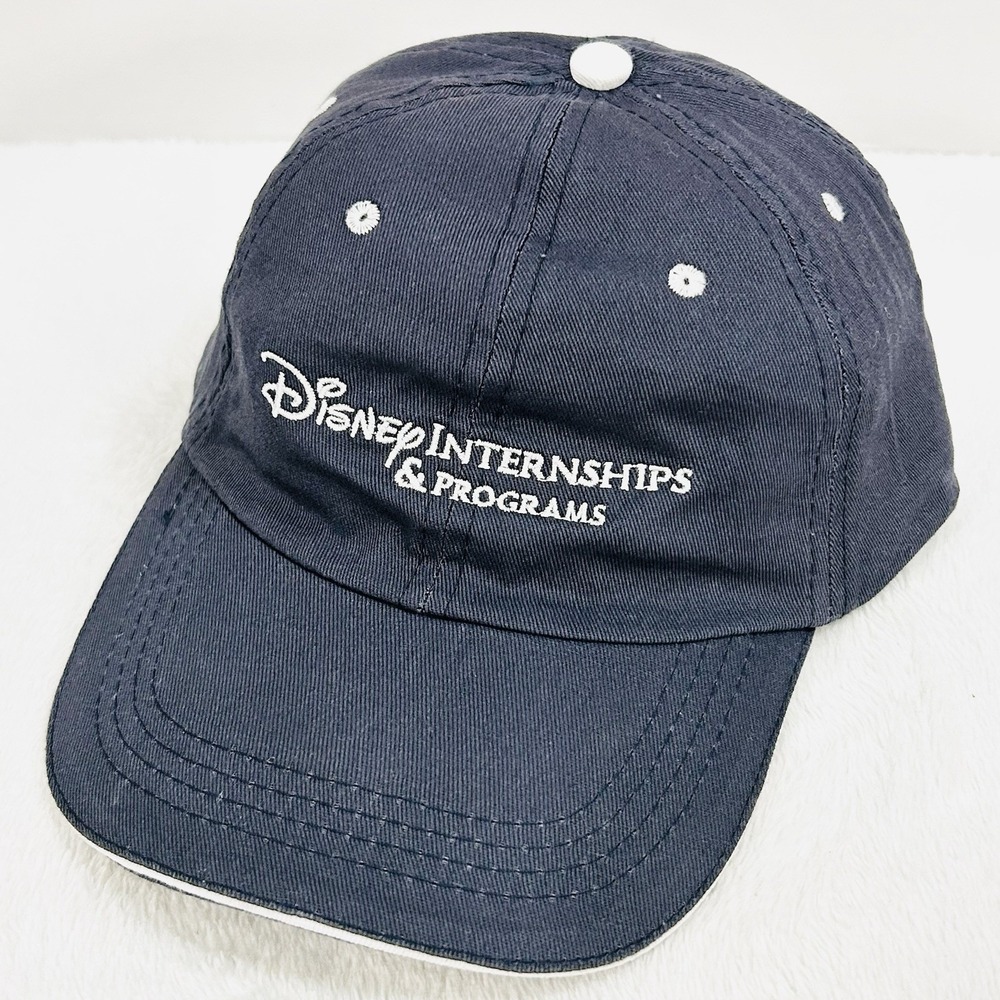 Disney Internships and Programs Hat Cap Adjustable‎ Strapback Blue Outdoors